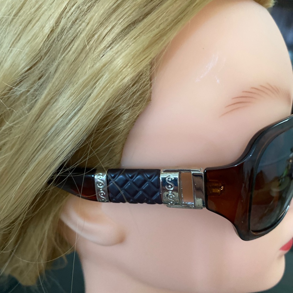 Vintage Gloria Vanderbilt brown Sunglasses - Picture 2 of 4